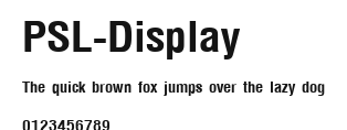 PSL-Display Preview