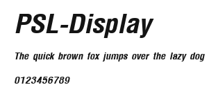 PSL-Display Preview