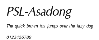 PSL-Asadong Preview