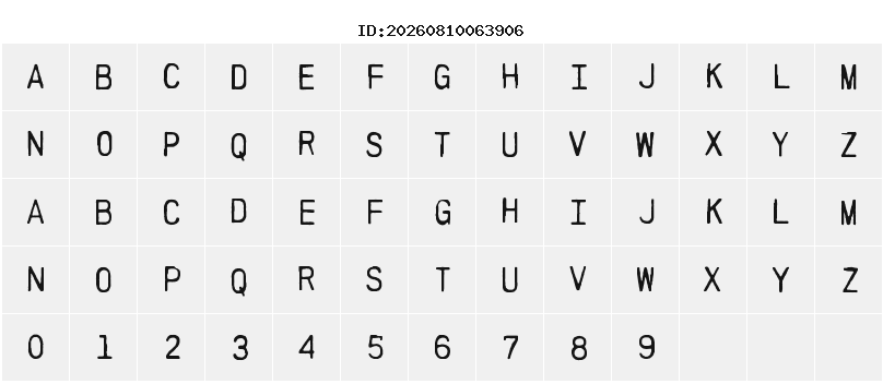 Character Map