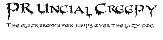 PR-Uncial Creepy Preview
