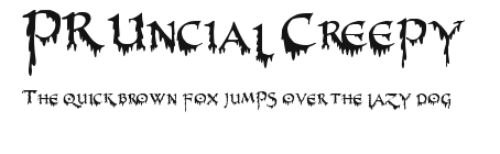 PR-Uncial Creepy Preview
