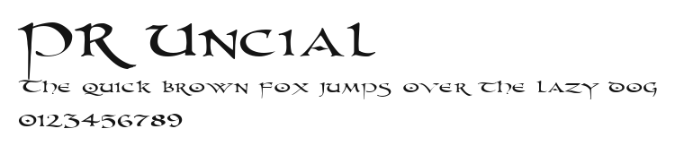 PR Uncial Preview