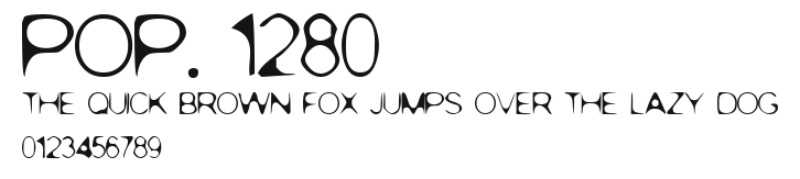 POP. 1280 Preview