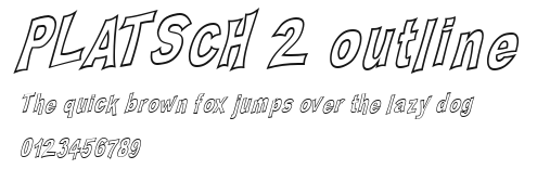 PLATSCH 2 outline Preview
