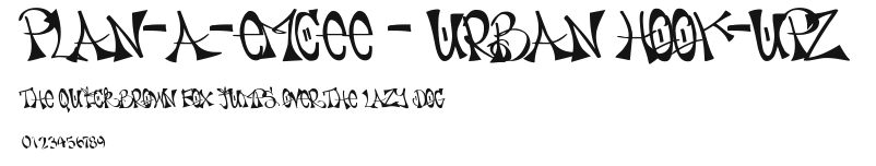 PLAN-A-EMCEE - URBAN HOOK-UPZ Preview