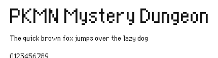 PKMN Mystery Dungeon Preview