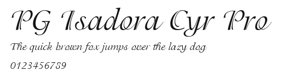 PG Isadora Cyr Pro Preview
