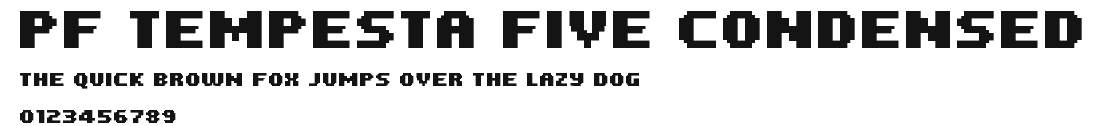 PF Tempesta Five Condensed Preview
