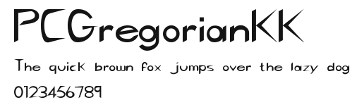 PCGregorianKK Preview