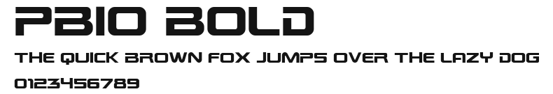 PBIO Bold Preview