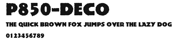 P850-Deco Preview