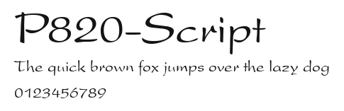 P820-Script Preview