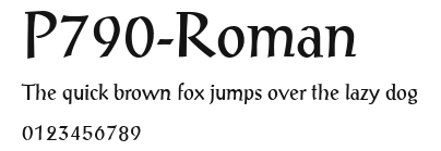P790-Roman Preview