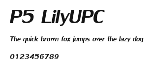 P5 LilyUPC Preview
