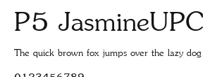 P5 JasmineUPC Preview