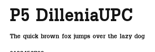 P5 DilleniaUPC Preview
