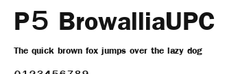 P5 BrowalliaUPC Preview