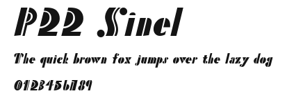 P22 Sinel Preview