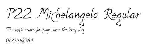 P22 Michelangelo Regular Preview