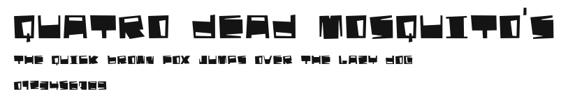 quatro dead mosquito's Preview