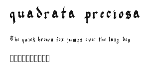 quadrata preciosa Preview
