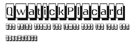 QwatickPlacard Preview
