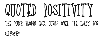 Quoted Positivity Preview