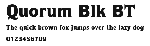 Quorum Blk BT Preview