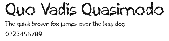 Quo Vadis Quasimodo Preview