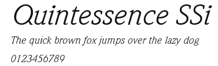 Quintessence SSi Preview