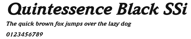Quintessence Black SSi Preview