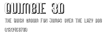 Quimbie 3D Preview