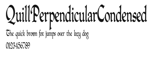 QuillPerpendicularCondensed Preview