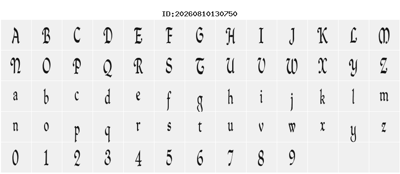 Character Map