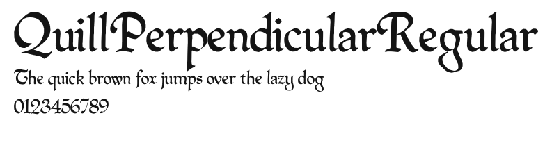 QuillPerpendicularRegular Preview