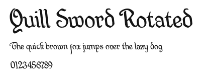 Quill Sword Rotated Preview