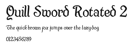 Quill Sword Rotated 2 Preview