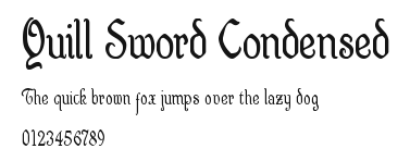 Quill Sword Condensed Preview