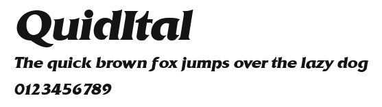 QuidItal Preview