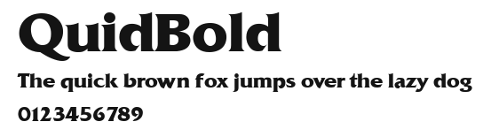 QuidBold Preview