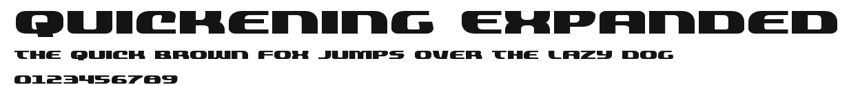 Quickening Expanded Preview