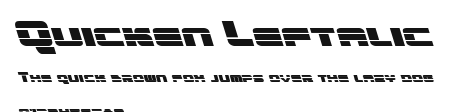 Quicken Leftalic Preview