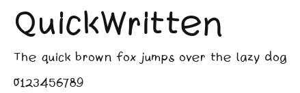 QuickWritten Preview