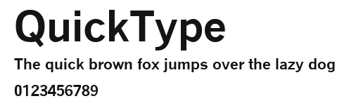 QuickType Preview