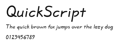 QuickScript Preview