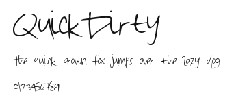 QuickDirty Preview