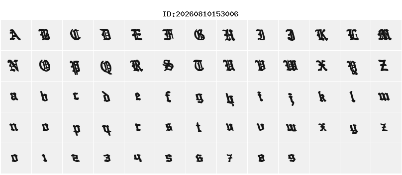 Character Map