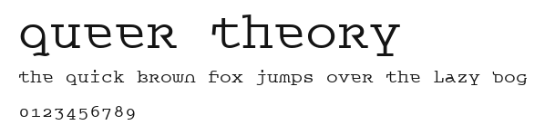 Queer Theory Preview