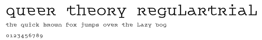 Queer Theory RegularTrial Preview